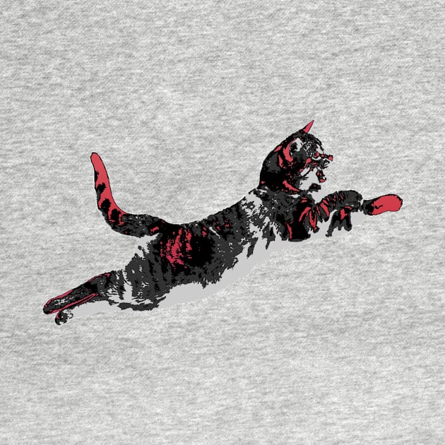 Jumping Cat by ImaginativeWild